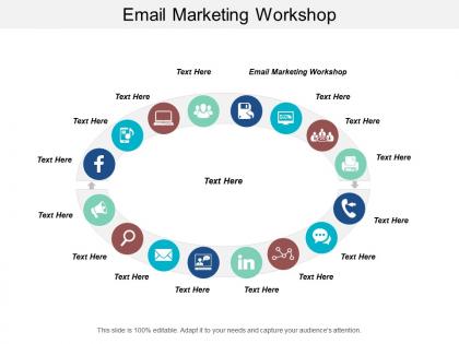 Email marketing workshop ppt powerpoint presentation gallery demonstration cpb
