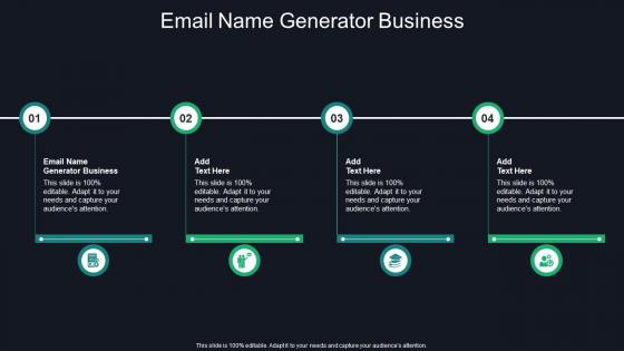 Email Name Generator Business In Powerpoint And Google Slides Cpb