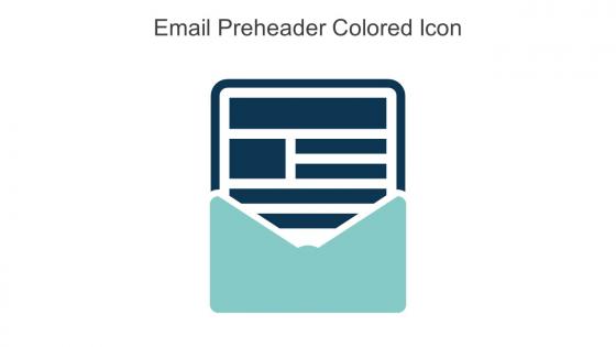 Email Preheader Colored Icon In Powerpoint Pptx Png And Editable Eps Format