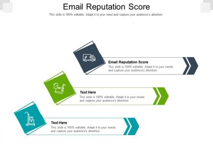 Email reputation score ppt powerpoint presentation portfolio clipart images cpb