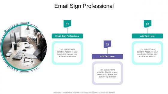 Email Sign Professional In Powerpoint And Google Slides Cpb