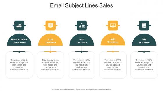 Email Subject Lines Sales In Powerpoint And Google Slides Cpb