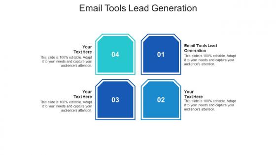Email tools lead generation ppt powerpoint presentation pictures brochure cpb
