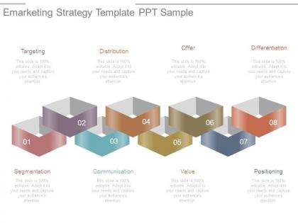 Emarketing strategy template ppt sample
