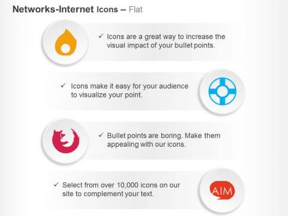 Ember design float aim firefox ppt icons graphics