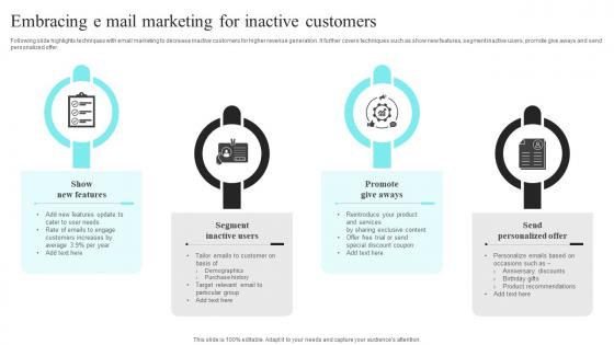 Embracing E Mail Marketing For Inactive Customers