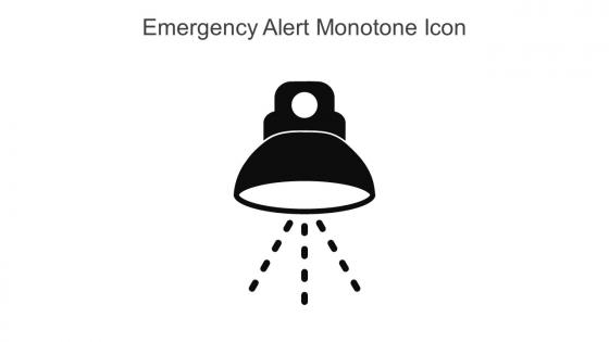 Emergency Alert Monotone Icon In Powerpoint Pptx Png And Editable Eps Format