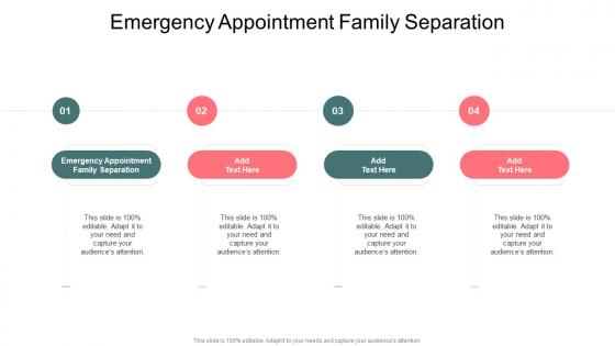 Emergency Appointment Family Separation In Powerpoint And Google Slides Cpb
