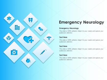 Emergency neurology ppt powerpoint presentation infographics show