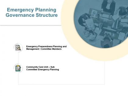 Emergency planning governance structure team work ppt powerpoint presentation file designs