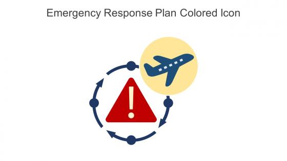 Emergency Response Plan Colored Icon In Powerpoint Pptx Png And Editable Eps Format