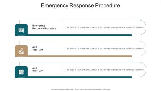 Emergency Response Procedure In Powerpoint And Google Slides Cpb