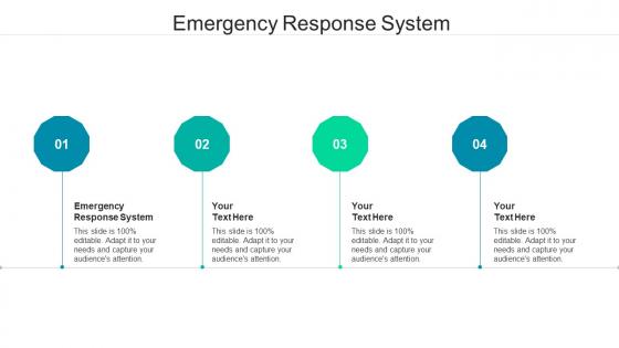 Emergency response system ppt powerpoint presentation slides graphics cpb