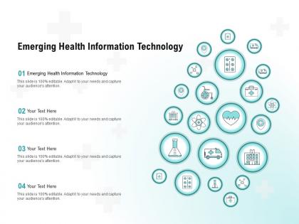 Emerging health information technology ppt powerpoint presentation summary