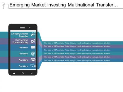 Emerging market investing multinational transfer pricing focus groups marketing cpb