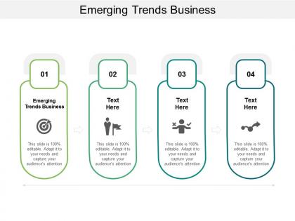 Emerging trends business ppt powerpoint presentation examples cpb