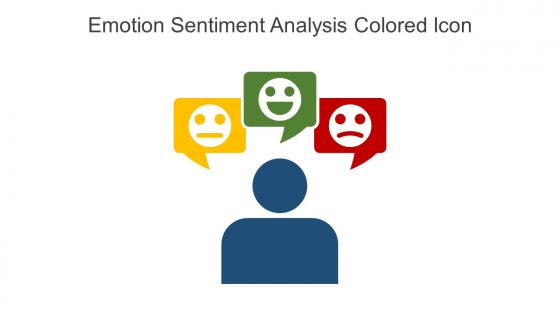 Emotion Sentiment Analysis Colored Icon In Powerpoint Pptx Png And Editable Eps Format