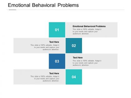 Emotional behavioral problems ppt powerpoint presentation professional guidelines cpb