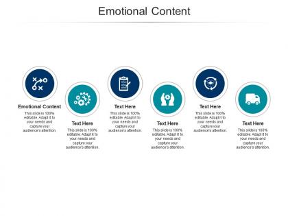 Emotional content ppt powerpoint presentation slides templates cpb
