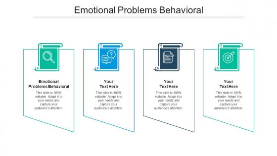 Emotional problems behavioral ppt powerpoint presentation portfolio graphic images cpb