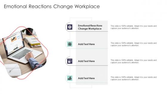 Emotional Reactions Change Workplace In Powerpoint And Google Slides Cpb