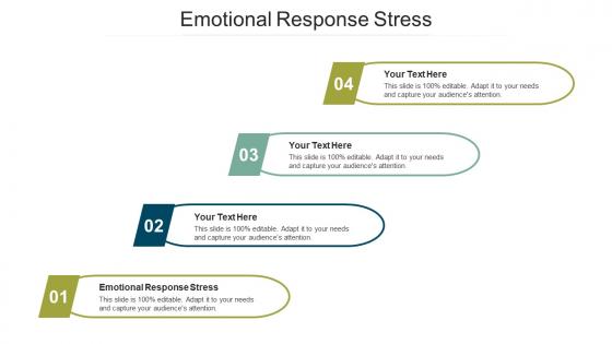 Emotional Response Stress Ppt Powerpoint Presentation Slides Guidelines Cpb