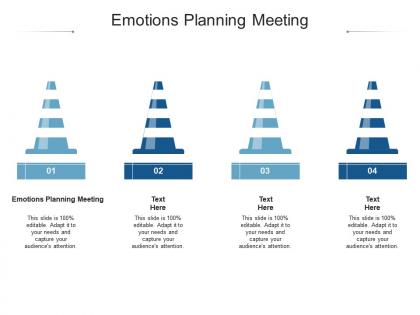Emotions planning meeting ppt powerpoint presentation slides background designs cpb