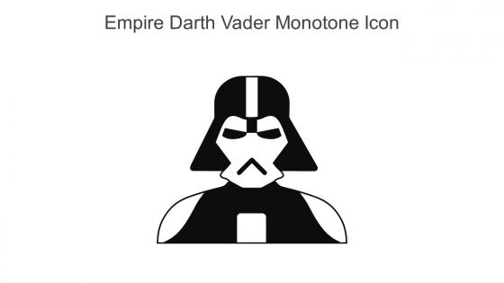 Empire Darth Vader Monotone Icon In Powerpoint Pptx Png And Editable Eps Format