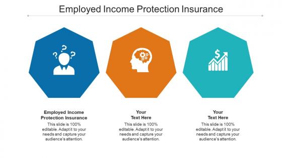 Employed income protection insurance ppt powerpoint presentation styles slide portrait cpb