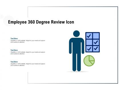 Employee 360 degree review icon