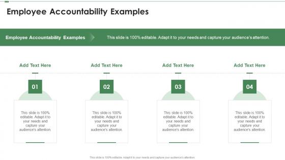 Employee Accountability Examples In Powerpoint And Google Slides Cpb
