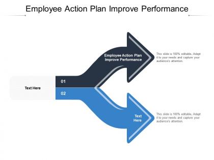 Employee action plan improve performance ppt powerpoint presentation pictures structure cpb
