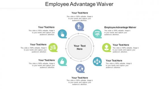 Employee advantage waiver ppt powerpoint presentation ideas graphics download cpb
