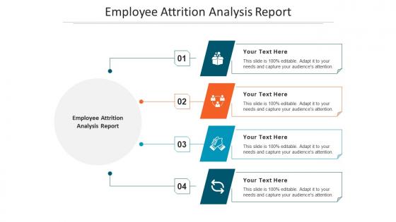 Employee Attrition Analysis Report Ppt Powerpoint Presentation Gallery Format Ideas Cpb