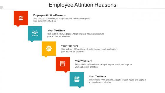 Employee Attrition Reasons Ppt Powerpoint Presentation Icon Smartart Cpb