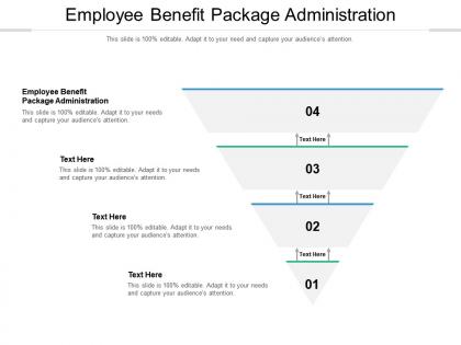 Employee benefit package administration ppt powerpoint presentation model graphic tips cpb