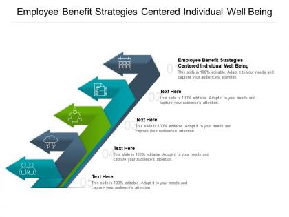 Employee benefit strategies centered individual well being ppt powerpoint presentation cpb