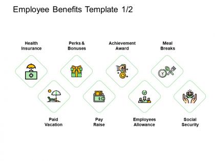 Employee benefits achievement ppt powerpoint presentation pictures show