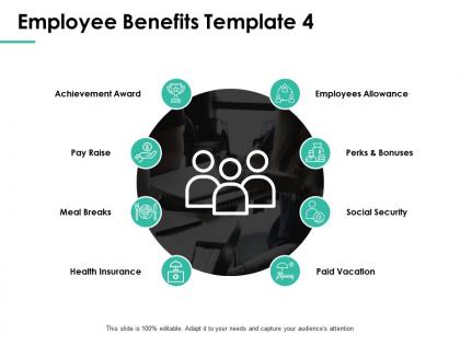 Employee benefits paid vacation ppt powerpoint presentation gallery templates
