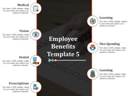 Employee benefits ppt infographic template graphics pictures