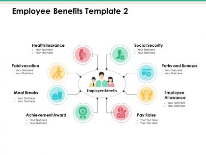 Employee benefits ppt infographic template slides