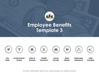 Employee benefits ppt powerpoint presentation outline icons