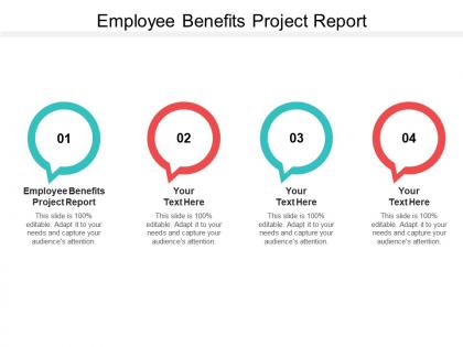 Employee benefits project report ppt powerpoint presentation infographic template topics cpb