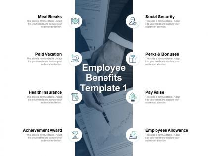 Employee benefits social security employees allowance ppt powerpoint presentation icon example