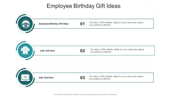 Employee Birthday Gift Ideas In Powerpoint And Google Slides Cpb