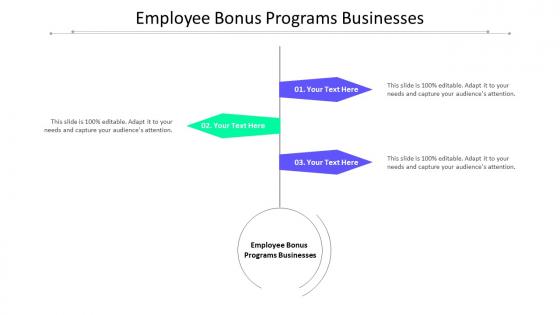 Employee Bonus Programs Businesses Ppt Powerpoint Presentation Portfolio Icon Cpb