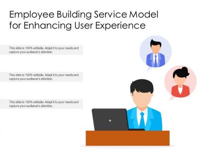 Employee building service model for enhancing user experience