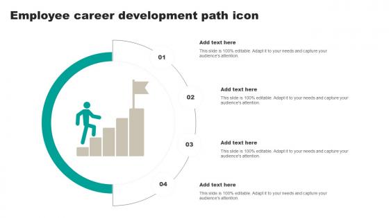 Employee Career Development Path Icon