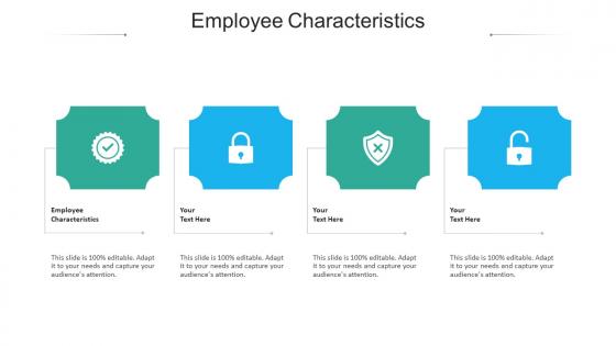 Employee characteristics ppt powerpoint presentation layouts tips cpb