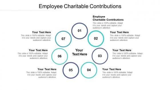 Employee charitable contributions ppt powerpoint presentation icon files cpb